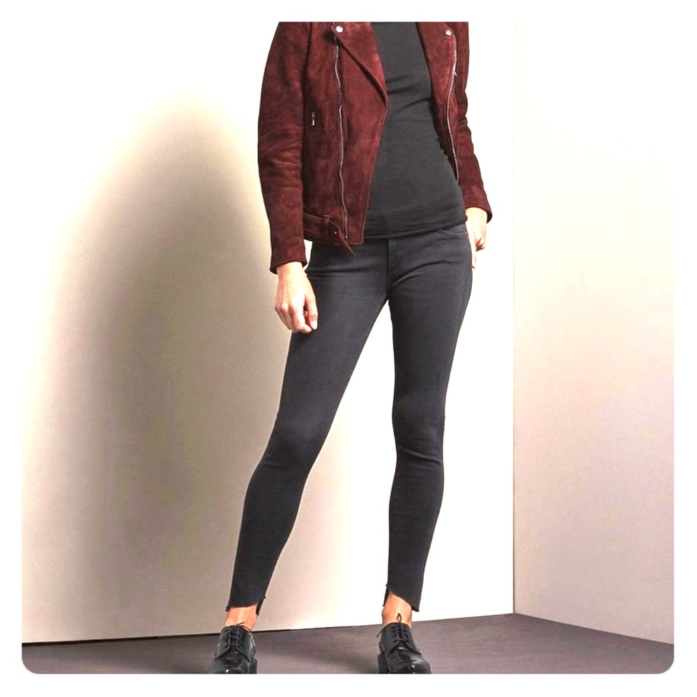 AG The Legging Ankle Rustic Black
